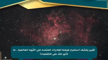 تقرير يكشف استمرار هيمنة الولايات المتحدة على الثروة العالمية.. ما تأثير ذلك على الاقتصاد؟